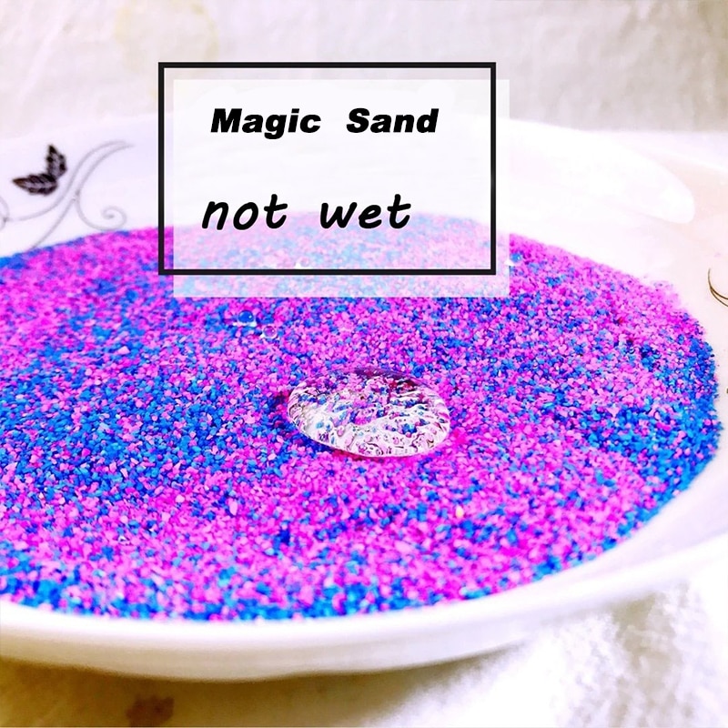 hydrophobic sand in water